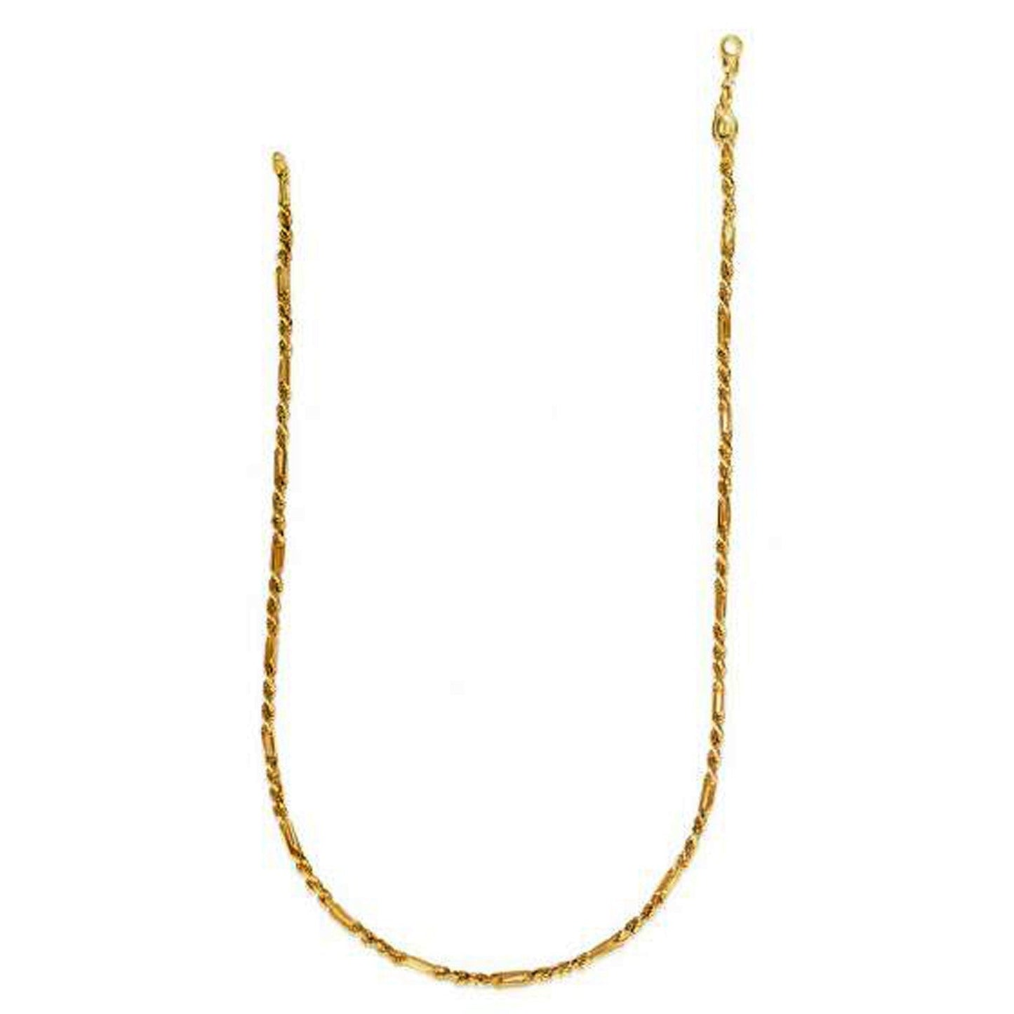 Chaîne en Figa en Or Jaune 14k - 3,00 mm