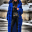 Fashionable Thickened Long Plush Women's Coat