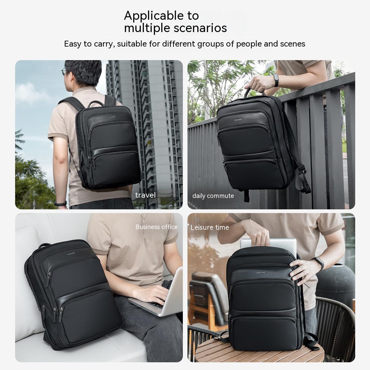 Mochila Ligera de Gran Capacidad para Hombre