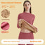 Thickened High-Necked Lambswool Dralon Thermal Underwear Set