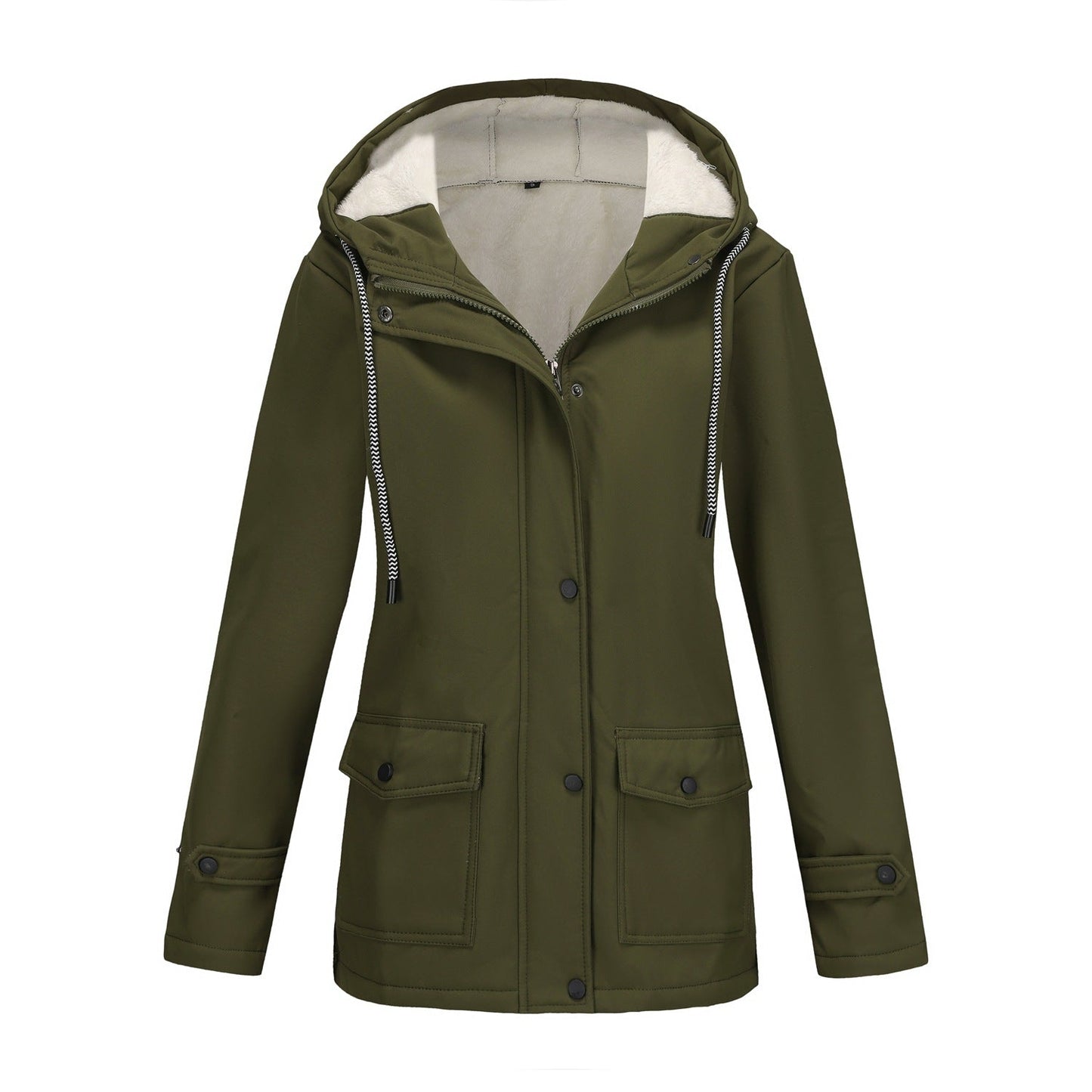 Women's Fleece-lined Waterproof Anorak Jacket