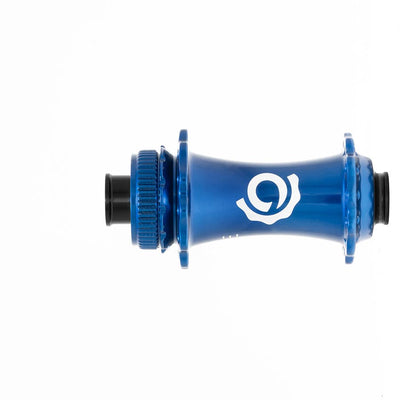 Industry Nine Solix G Classic Front Disc Hub - 24H 12mm TA 100mm Blue