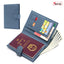 Bolso de Pasaporte Ultra Delgado de Cuero con Protección RFID