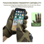 Tactical Military Airsoft Gloves for Outdoor Sports, Paintball, and Motorcycling with Touchscreen Fingertip Capability - Korvel