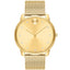 Reloj Movado para Hombre Bold - Esfera Dorada y Acero Inoxidable