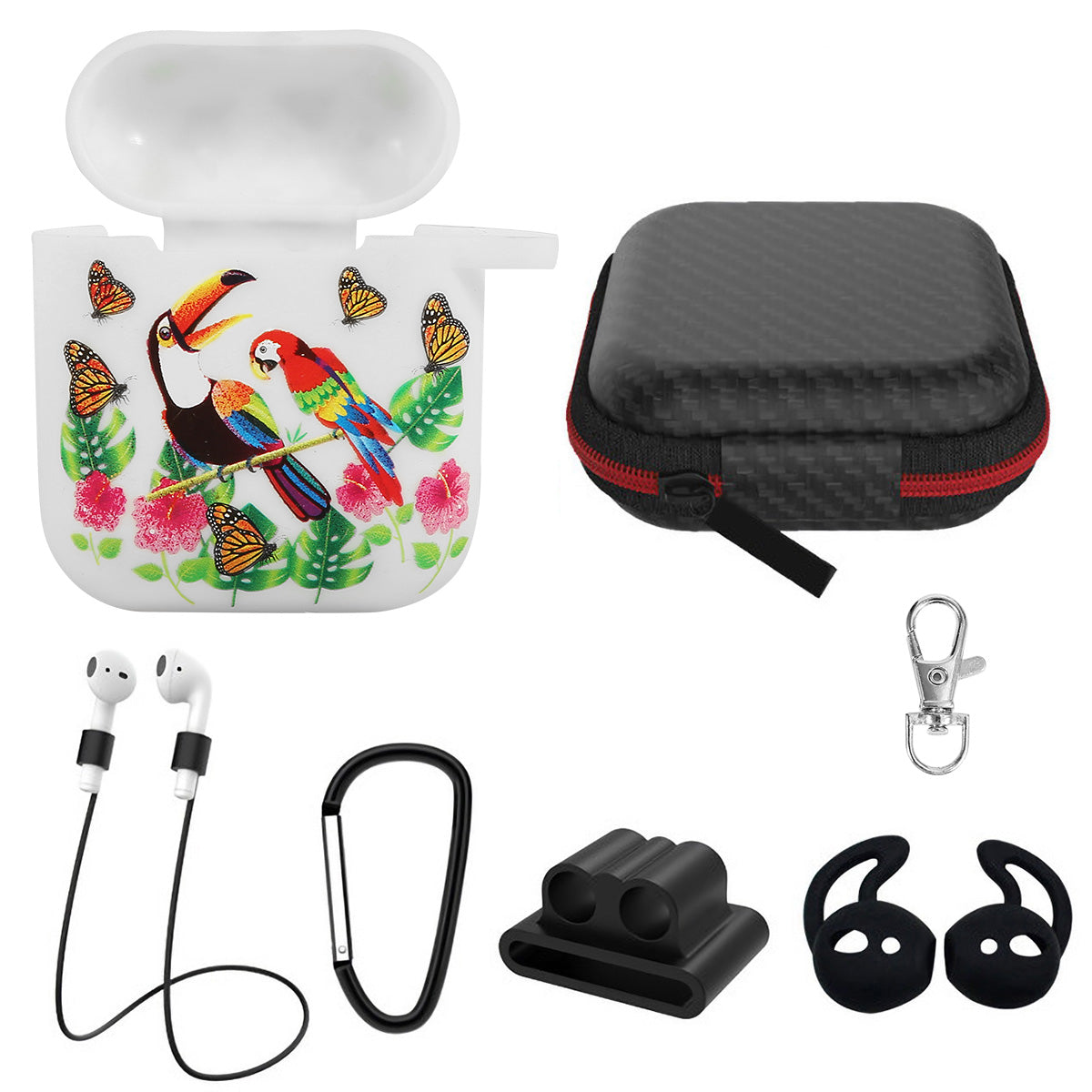 Premium Silicone Case for Apple AirPods 1 & 2