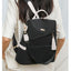 Oxford Cloth Stitching Women'S Backpack Anti-Theft Back Zipper Girls Schoolbag Casual Travel Double Shoulder Backpack - Korvel