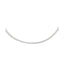 2.5mm 14k Two Tone Gold Reversible Omega Necklace