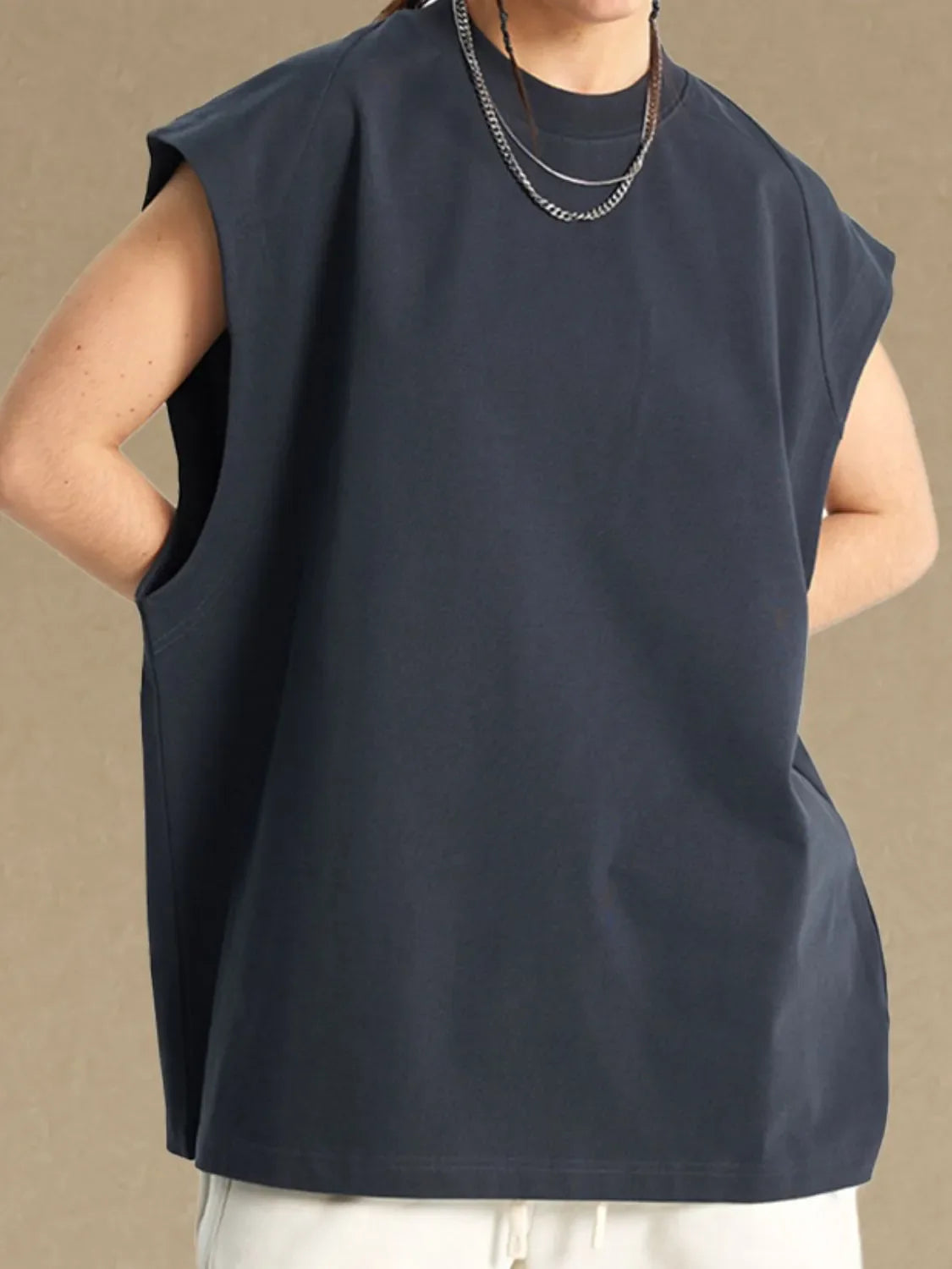 Men's Premium Round Neck Tank Top