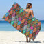 Double-Sided Velvet Microfiber Beach Towel