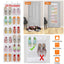 Over the Door 24-Pocket Shoe Rack Organizer