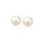 14k Yellow Gold Freshwater Cultured Pearl Stud Earrings