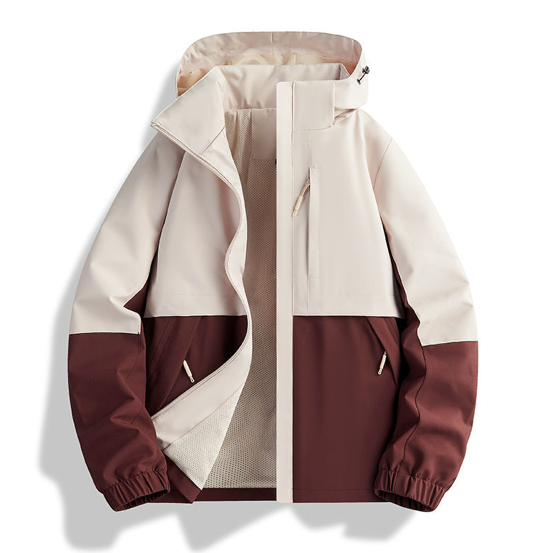 Premium Waterproof Outdoor Shell Jacket for Couples