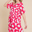 Trendy Floral Print Ruched Dress for Effortless Style