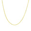 14k Yellow Gold Adjustable Cable Chain Necklace