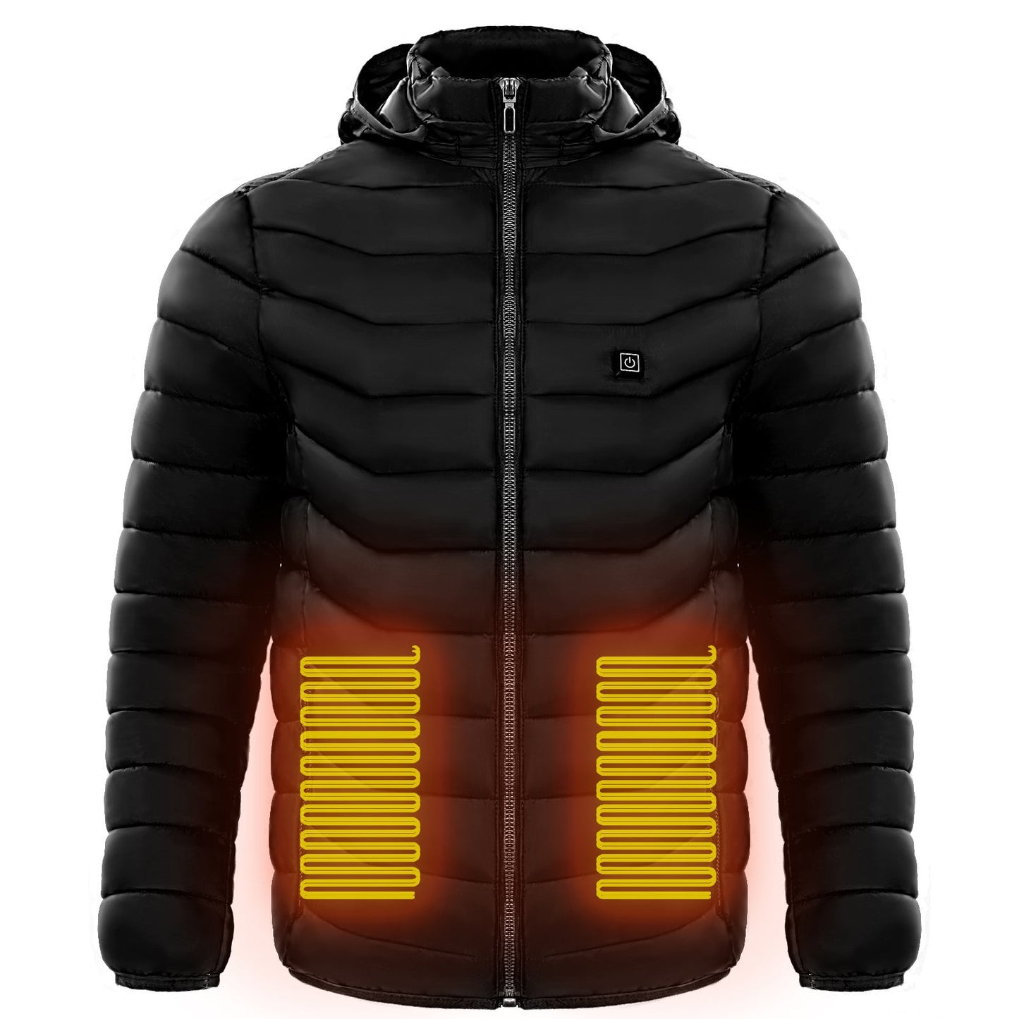 Veste Puffer Chauffante pour Homme avec Technologie de Chauffage Électrique