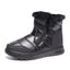 Winter Plush Snow Boots with Side Zipper for Women