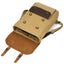 Premium Canvas Leather Large Capacity Backpack