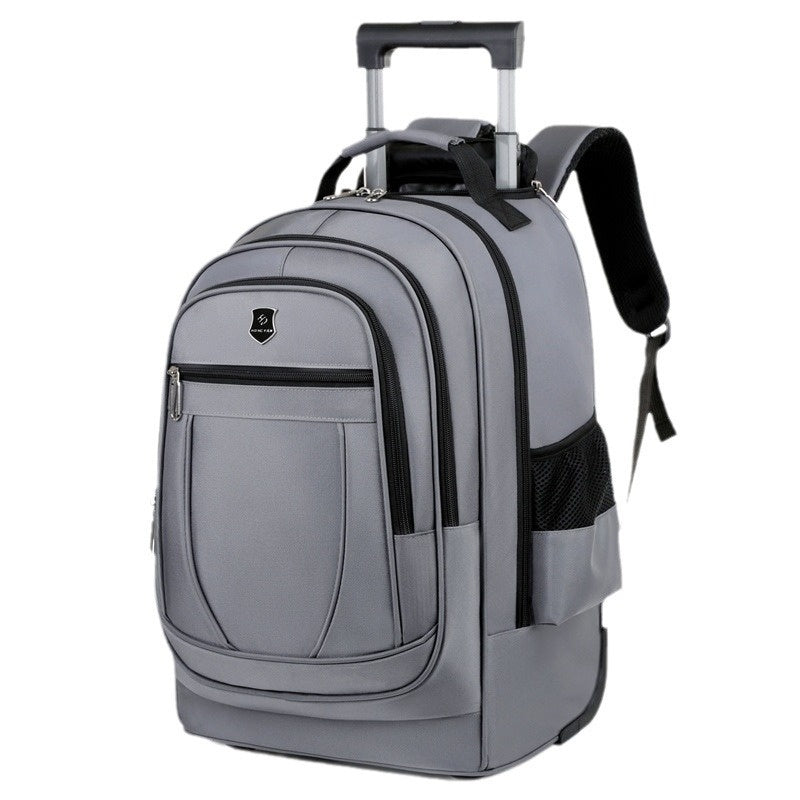 Sac à dos en tissu Oxford grande capacité avec tirette