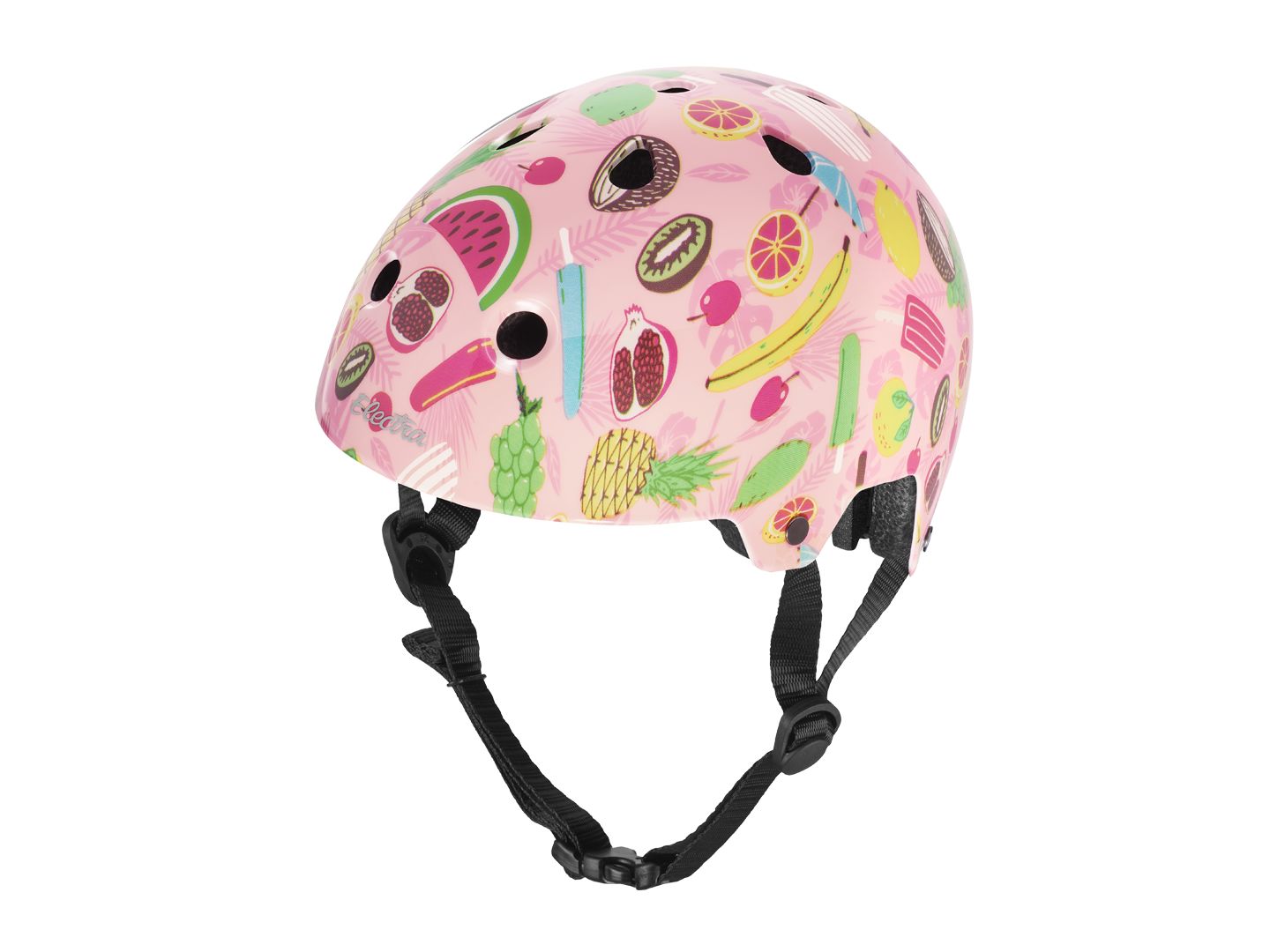 Casco Electra Lifestyle Tutti Frutti Mediano Rosa CPSC