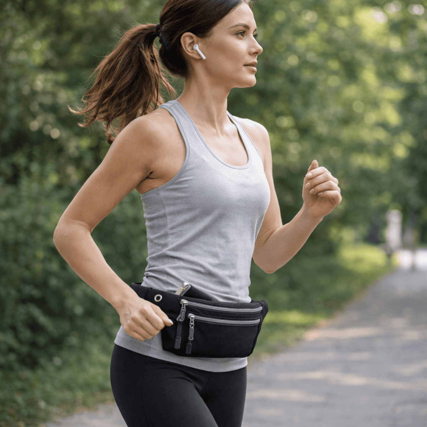 XGear Fitness Sac Banane Étanche pour Course et Voyage