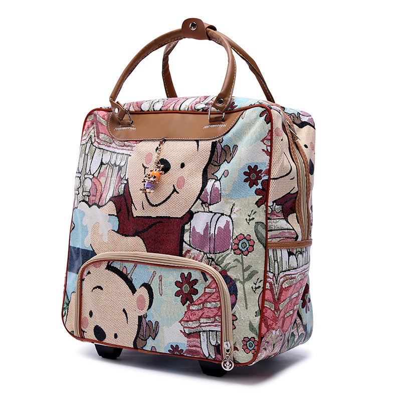 Stylish PU Trolley Case for Effortless Travel