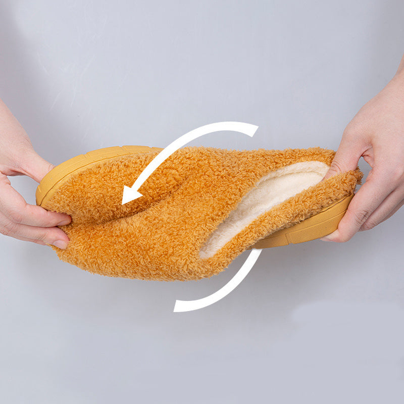 Furry Soft Winter Slippers for Women