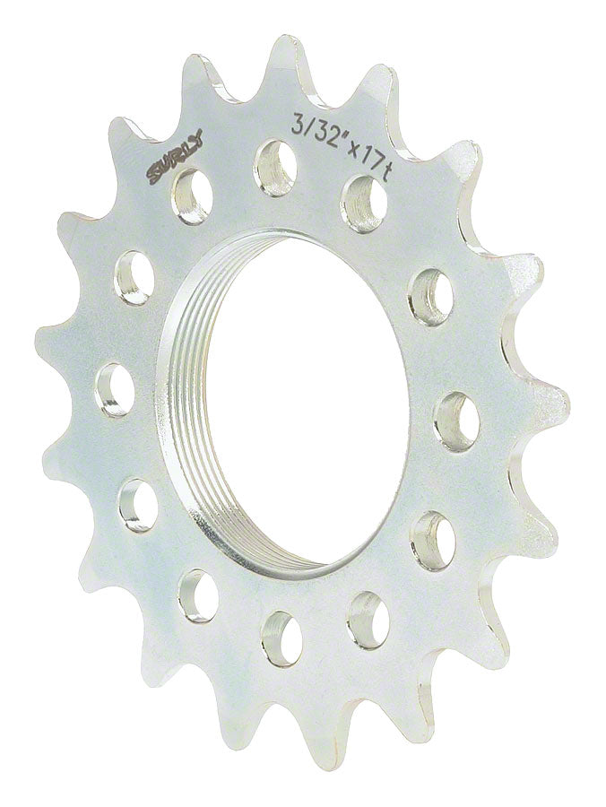Pignon Surly Track 3/32'' x 16t - Finition Argent Premium