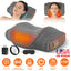 3-in-1 Ergonomic Neck Massager Pillow with Heat & Vibration