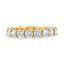 Anillo de Eternidad de Diamantes de 14K Oro Amarillo 3.00 Cttw - Talla 7