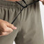 Shorts actifs pour hommes à taille élastique
