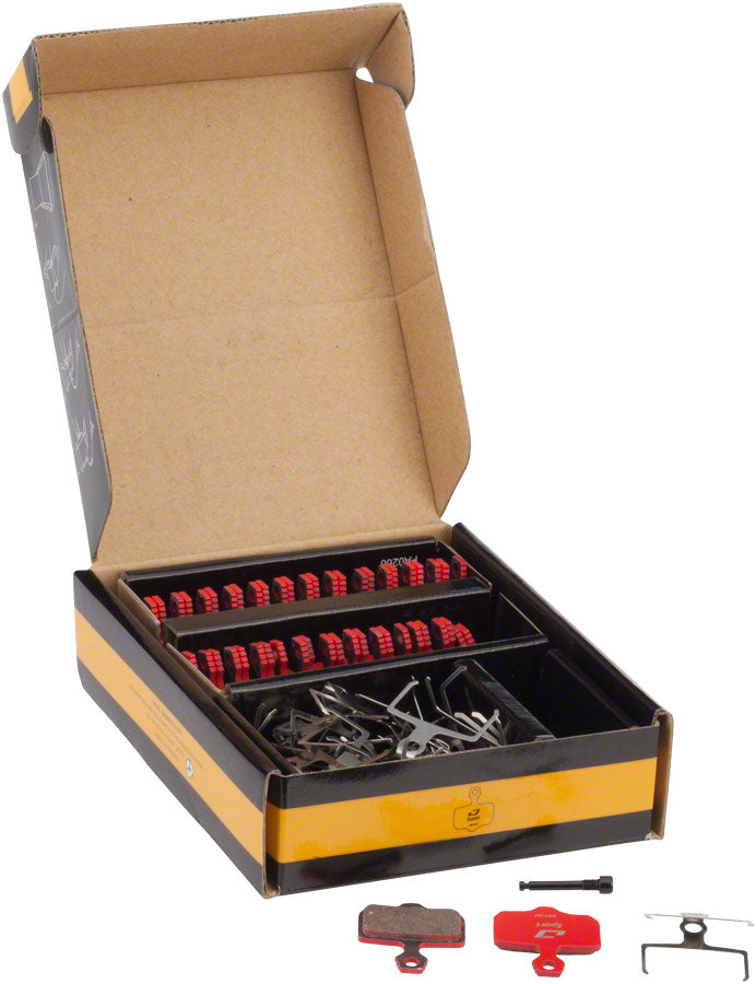 Pastillas de freno de disco semi-metálicas Jagwire Mountain Sport - Caja de 25 pares