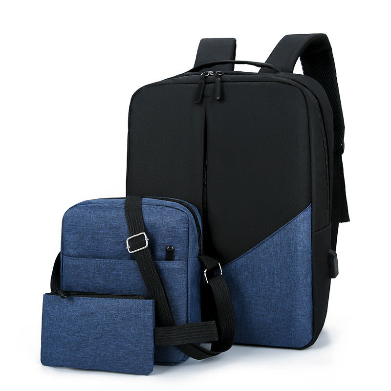 Sac à dos multifonctionnel USB pour hommes - Grande capacité