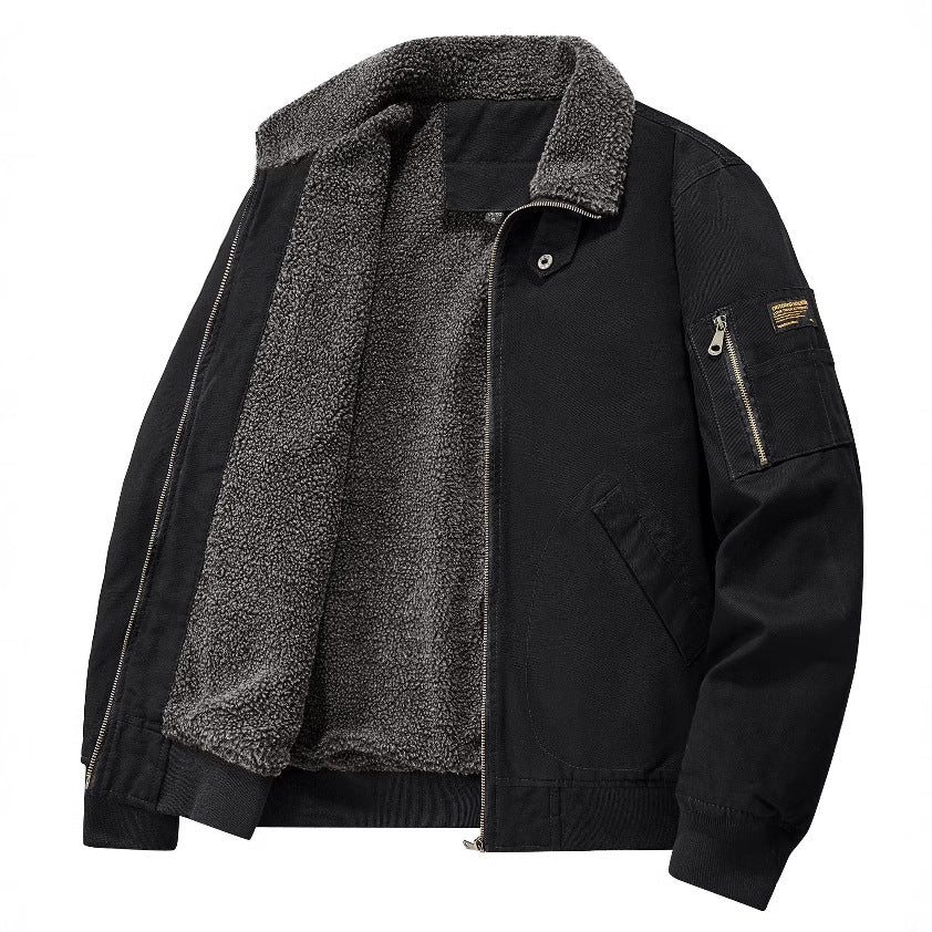 Premium Winter Fleece Cotton Coat for Men
