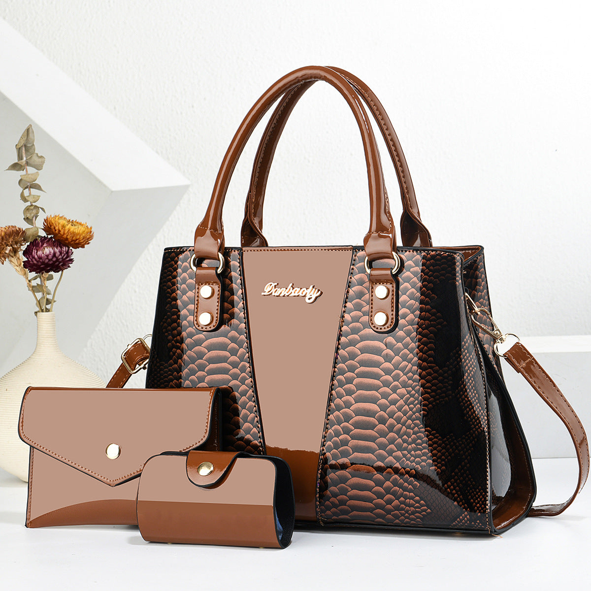 Large-Capacity Trendy Shoulder Crossbody Tote Bag