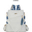 Oxford Cloth Stitching Women'S Backpack Anti-Theft Back Zipper Girls Schoolbag Casual Travel Double Shoulder Backpack - Korvel