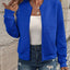 Veste Bomber à Fermeture Éclair Texturée