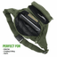 Bolsa de Cintura Táctica para Caza XGear con Parche de Bandera de EE. UU.