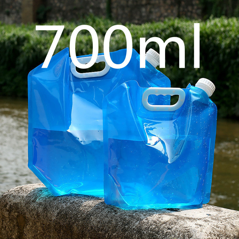Sacs d'eau portables pliables pour aventures en plein air