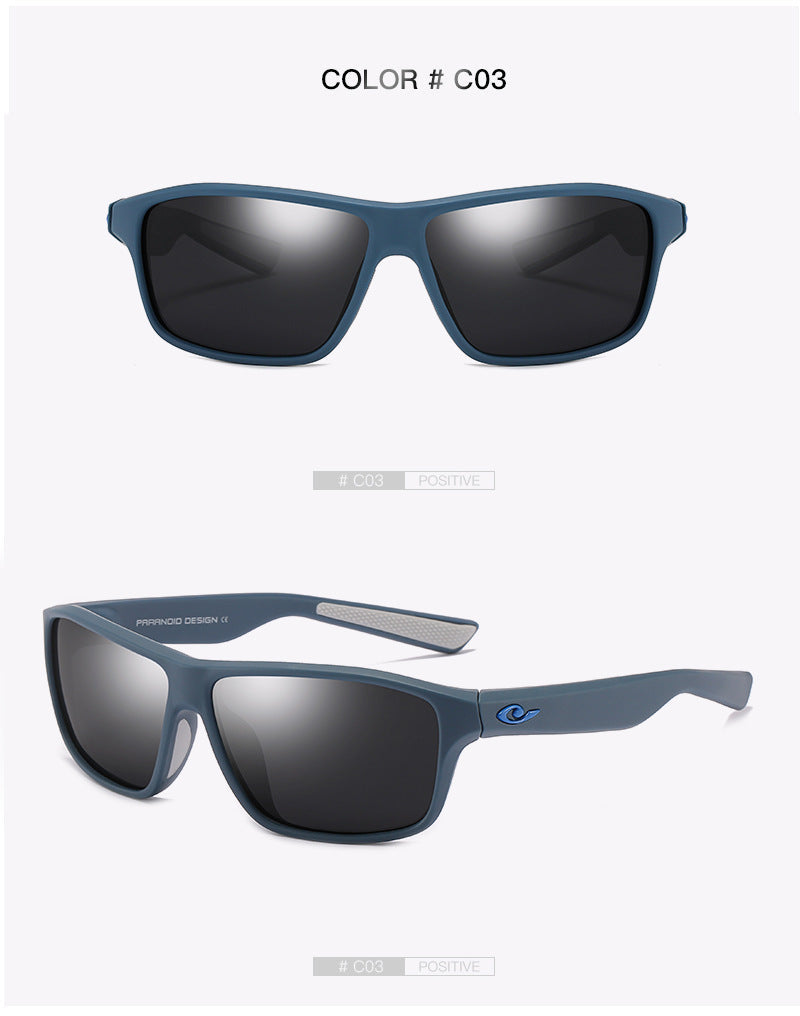 Lunettes de soleil carrées premium pour hommes et femmes