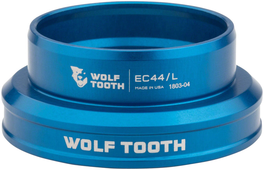 Tête de fourche Wolf Tooth Performance - EC44/40 Inférieure Bleue