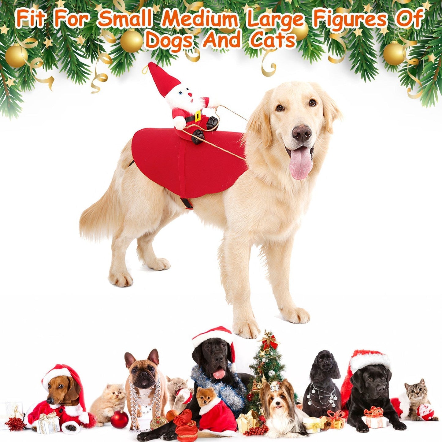 Costumes de Noël pour animaux de compagnie GBruno