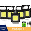 Multifunction Portable USB Rechargeable Pocket Work Light