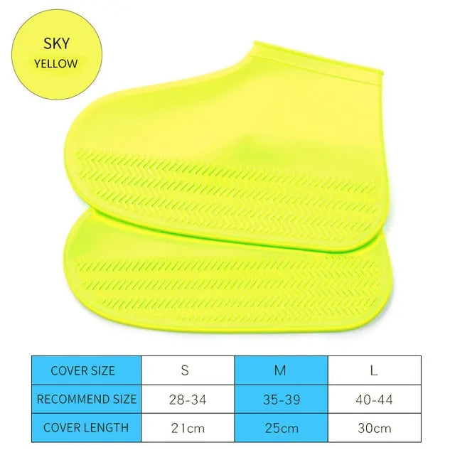 Waterproof Silicone Shoe Covers for All Weather
