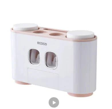 Soporte para Cepillos de Dientes y Vaso Multiusos