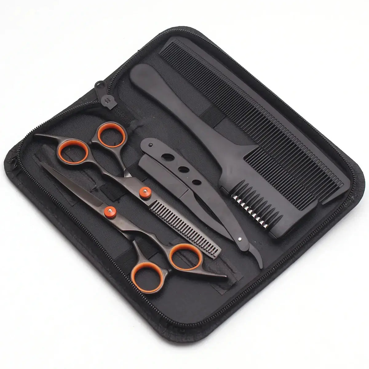 Juego de Tijeras de Peluquería de Acero Inoxidable Premium