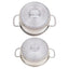 Serenk Modernist Cookware Set - 4 Piece Saute Pan & Stock Pot