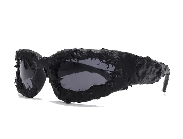 Lunettes de soleil punk en forme d'œil de chat – Lunettes unisexes audacieuses
