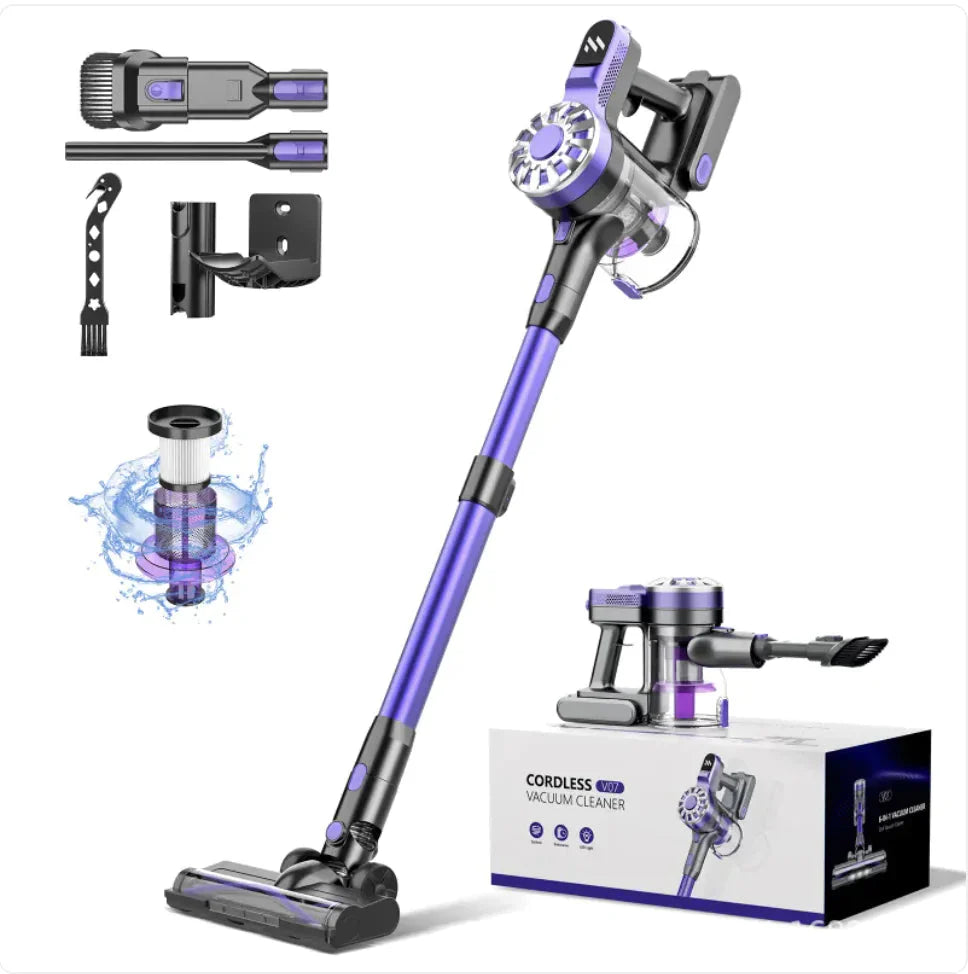 Portable Telescopic Vacuum Cleaner for Efficient Household Cleaning