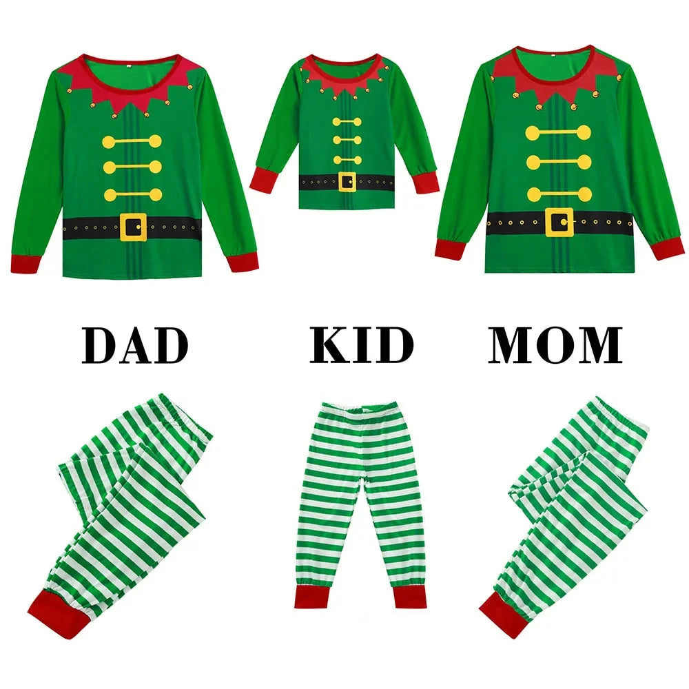 Conjunto de Pijamas Familiar de Navidad